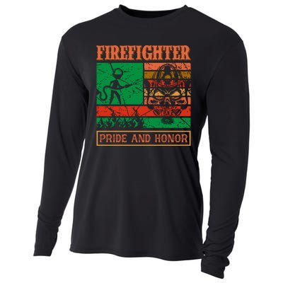 Firefighter Pride And Honor Cooling Performance Long Sleeve Crew