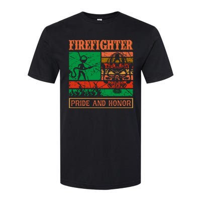 Firefighter Pride And Honor Softstyle CVC T-Shirt