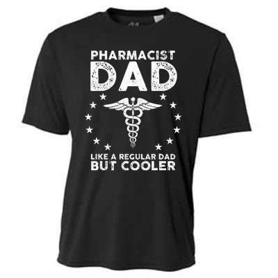 Funny Pharmacist Art For Dad School Pharmacy Technicians Cooling Performance Crew T-Shirt