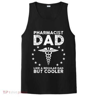 Funny Pharmacist Art For Dad School Pharmacy Technicians PosiCharge Competitor Tank