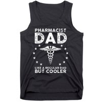 Funny Pharmacist Art For Dad School Pharmacy Technicians Tank Top