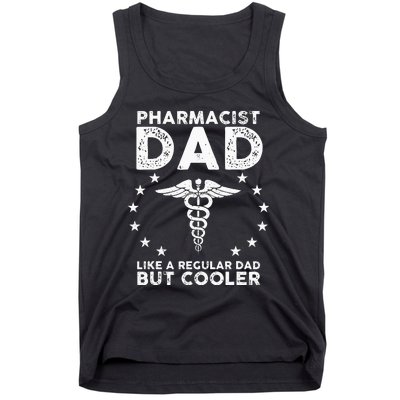 Funny Pharmacist Art For Dad School Pharmacy Technicians Tank Top