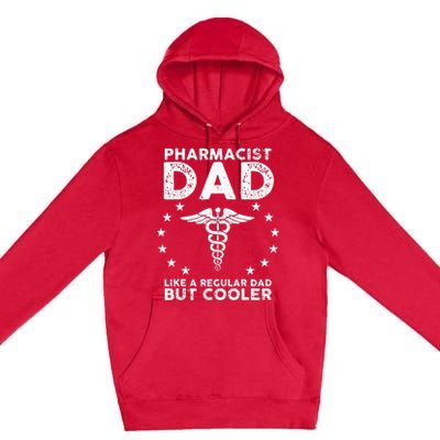 Funny Pharmacist Art For Dad School Pharmacy Technicians Premium Pullover Hoodie