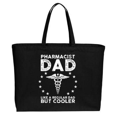 Funny Pharmacist Art For Dad School Pharmacy Technicians Cotton Canvas Jumbo Tote