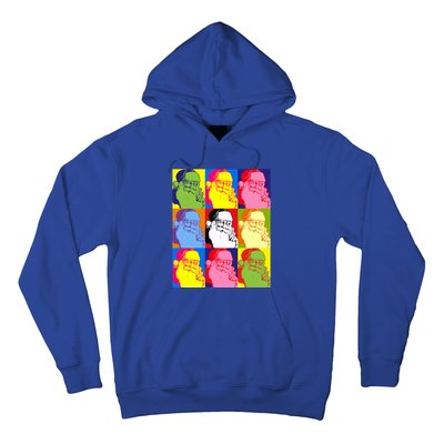 Funny Pop Art Poster Style Santa Christmas Gift Hoodie