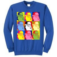 Funny Pop Art Poster Style Santa Christmas Gift Sweatshirt