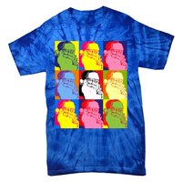 Funny Pop Art Poster Style Santa Christmas Gift Tie-Dye T-Shirt