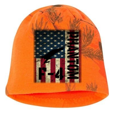 F4 Phantom American Flag Fighter Jet Pilot Patriotic Dad Cute Gift Kati - Camo Knit Beanie