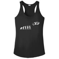 Funny Pilot Art For Airplane Pilot Aviation Lovers Ladies PosiCharge Competitor Racerback Tank