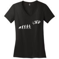 Funny Pilot Art For Airplane Pilot Aviation Lovers Women's V-Neck T-Shirt