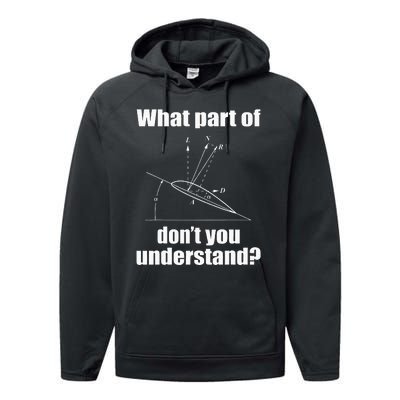 Funny Pilot Art For Aviation Lover Airplane Pilots Performance Fleece Hoodie