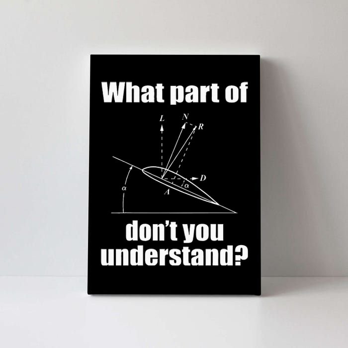 Funny Pilot Art For Aviation Lover Airplane Pilots Canvas