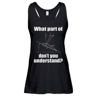 Funny Pilot Art For Aviation Lover Airplane Pilots Ladies Essential Flowy Tank