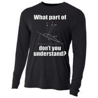 Funny Pilot Art For Aviation Lover Airplane Pilots Cooling Performance Long Sleeve Crew