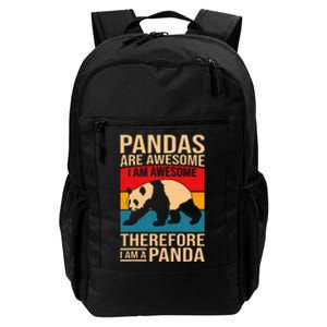 Funny Panda Art For Pandas Are Awesome Daily Commute Backpack