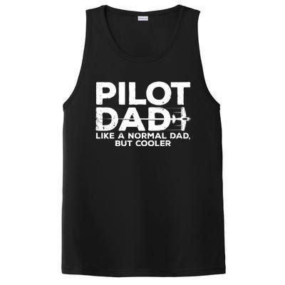 Funny Pilot Art For Dad Men Aviation Airplane Aircraft Pilot PosiCharge Competitor Tank