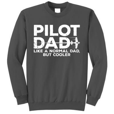 Funny Pilot Art For Dad Men Aviation Airplane Aircraft Pilot Tall Sweatshirt