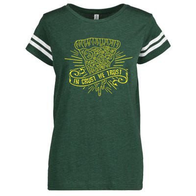 Funny Pizza Addict Retro Cool Style Enza Ladies Jersey Football T-Shirt