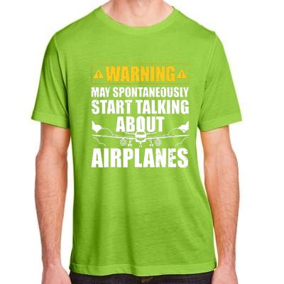 Funny Pilot Art For Men Women Aviation Pilot Airplane Lovers Adult ChromaSoft Performance T-Shirt