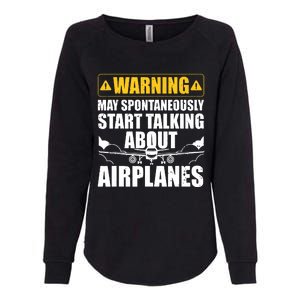 Funny Pilot Art For Men Women Aviation Pilot Airplane Lovers Womens California Wash Sweatshirt