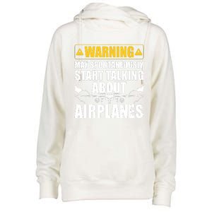 Funny Pilot Art For Men Women Aviation Pilot Airplane Lovers Womens Funnel Neck Pullover Hood