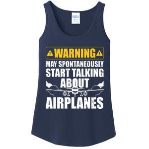 Funny Pilot Art For Men Women Aviation Pilot Airplane Lovers Ladies Essential Tank