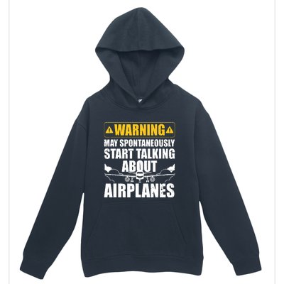 Funny Pilot Art For Men Women Aviation Pilot Airplane Lovers Urban Pullover Hoodie