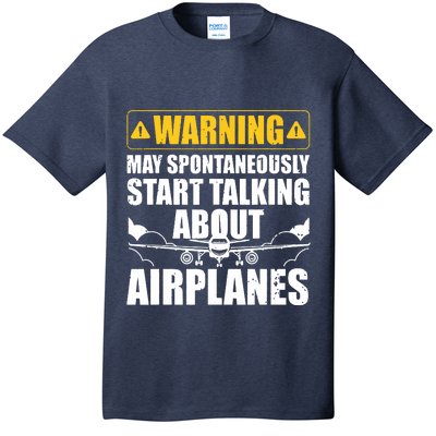 Funny Pilot Art For Men Women Aviation Pilot Airplane Lovers T-Shirt