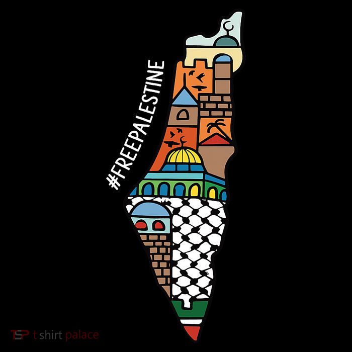 Free Palestine Activist Peace Sign World Peace Palestine Tall T-Shirt