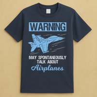 Funny Pilot Aviation Jet Fighter Aeroplane Plane T-Shirt
