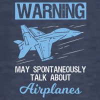 Funny Pilot Aviation Jet Fighter Aeroplane Plane T-Shirt