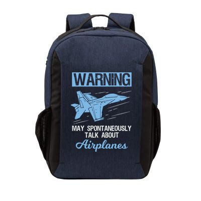 Funny Pilot Aviation Jet Fighter Aeroplane Plane Vector Backpack