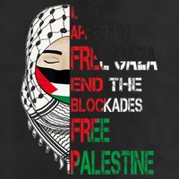 Free Palestine Arabic Palestine Gaza Jerusalem Support Flag Beanie