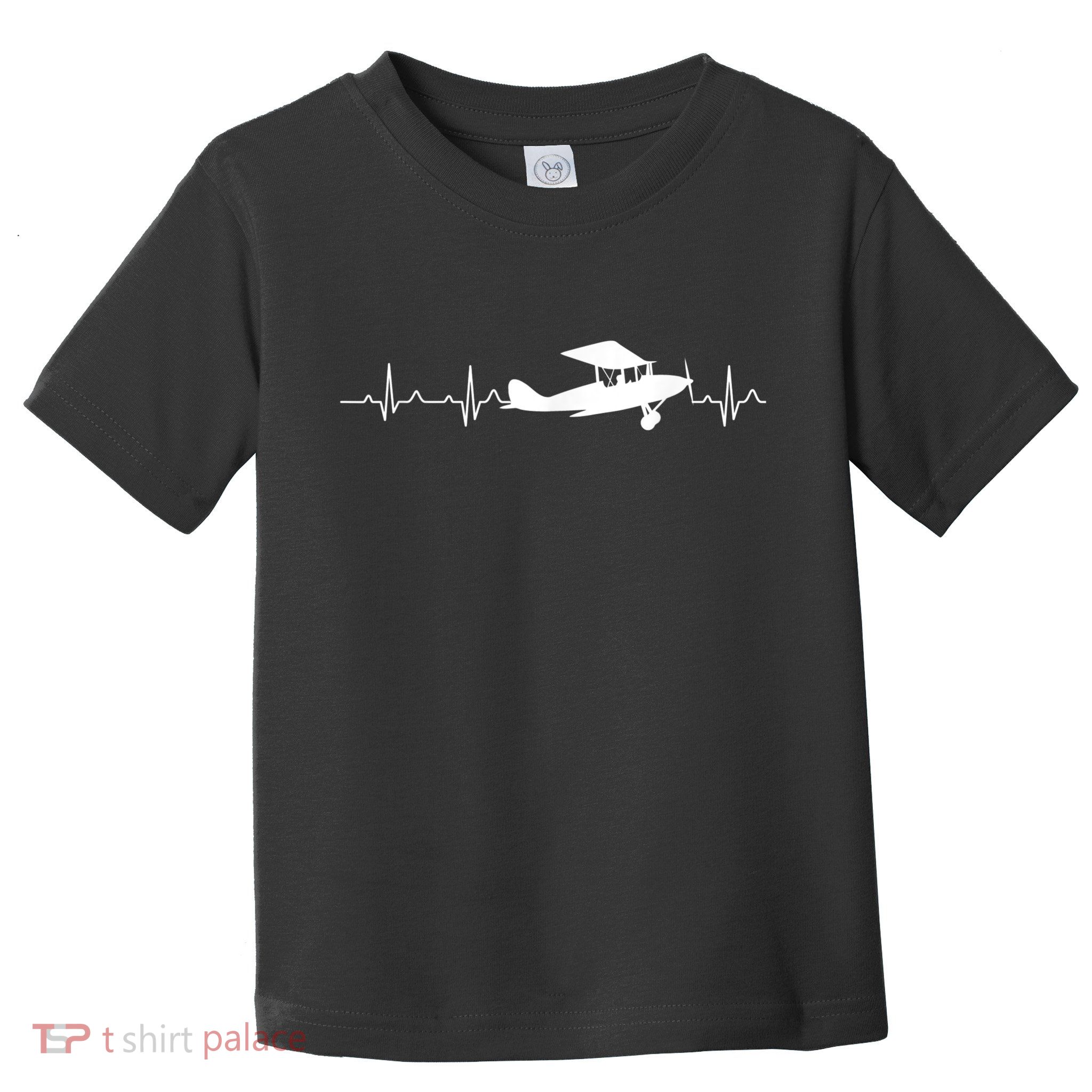 Flying Pilot , Aviation Heartbeat Toddler T-Shirt