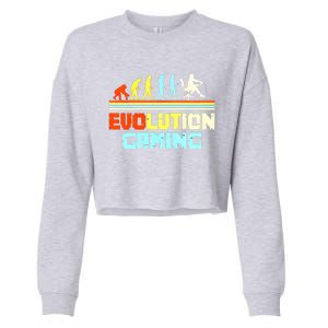 Funny Pc And Video Gamers Gift Cropped Pullover Crew