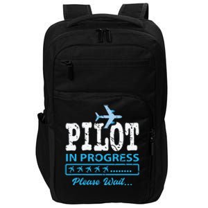 Future Pilot Aviation Student Gift Idea Pilot Impact Tech Backpack