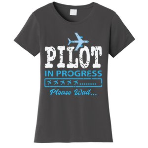 Future Pilot Aviation Student Gift Idea Pilot Women's T-Shirt