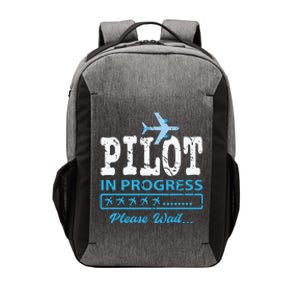 Future Pilot Aviation Student Gift Idea Pilot Vector Backpack