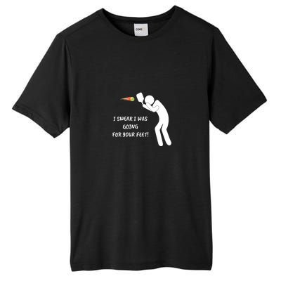 Fun Pickleball, Aiming At Your Feet, Pickleball For Life Tall Fusion ChromaSoft Performance T-Shirt