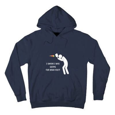 Fun Pickleball, Aiming At Your Feet, Pickleball For Life Tall Hoodie