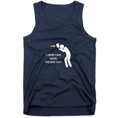 Fun Pickleball, Aiming At Your Feet, Pickleball For Life Tank Top