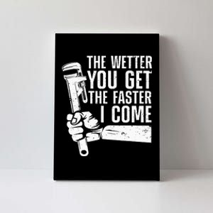 Funny Plumber Art For Women Steamfitter Plumbing Lovers Canvas