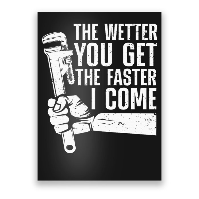 Funny Plumber Art For Women Steamfitter Plumbing Lovers Poster