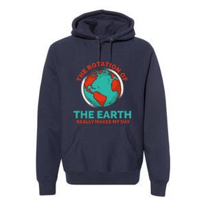 Funny Planet Anniversary Environmental Awareness Earth Day Premium Hoodie