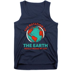 Funny Planet Anniversary Environmental Awareness Earth Day Tank Top