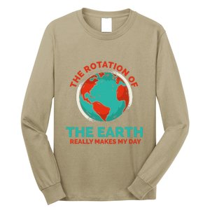 Funny Planet Anniversary Environmental Awareness Earth Day Long Sleeve Shirt