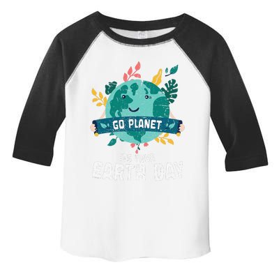 Funny Planet Birthday Go Planet Its Your Earth Day Toddler Fine Jersey T-Shirt