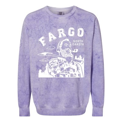 Fargo Paul Bunyan North Dakota Colorblast Crewneck Sweatshirt