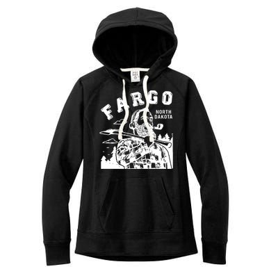 Fargo Paul Bunyan North Dakota Women's Fleece Hoodie