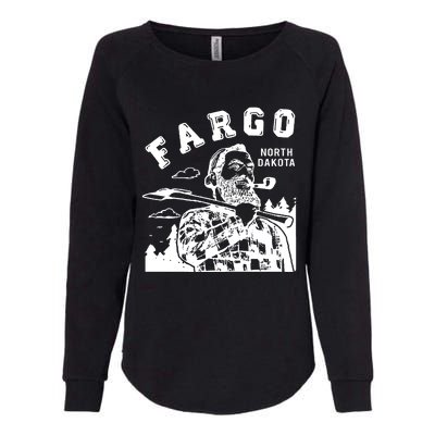 Fargo Paul Bunyan North Dakota Womens California Wash Sweatshirt